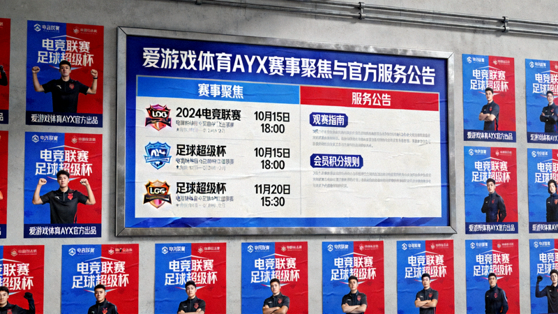 爱游戏体育AYX赛事聚焦与官方服务公告 - 官方公告栏与赛事海报墙